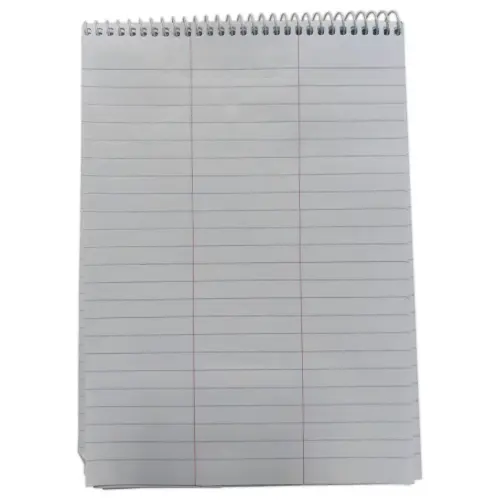 Bloc-notes st&eacute;no A5 - Lign&eacute; - 60g 