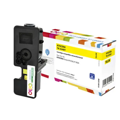 Toner éq. KYOCERA TK-5240 Y - Jaune - OWA