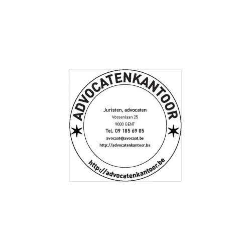 Timbre Printy personnalisable 46045 - Boîtier rouge - Encre noire - Ø45 mm - 8 lignes max