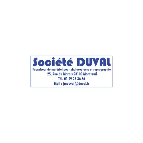 Timbre personnalisable Printy 4913 - Encre bleue - 6 lignes max - TRODAT 