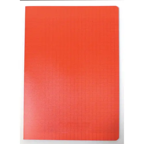 Cahier piqûre Seyès - A4 90g - 96 pages - Rouge - Access