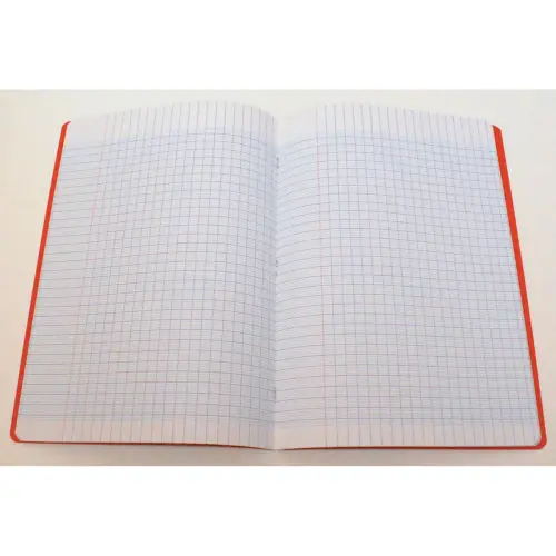 Cahier piqûre Seyès - A4 90g - 96 pages - Rouge - Access