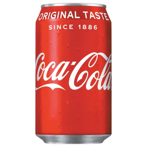 Pack de 24 canettes Coca Cola FAT 33 CL