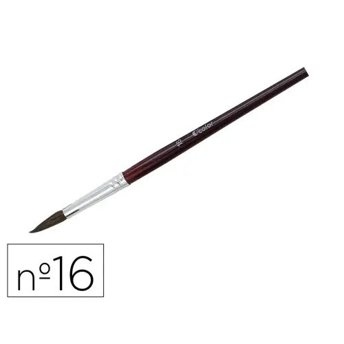Pinceau gouache poil de poney n°16 O'color - lot de 10