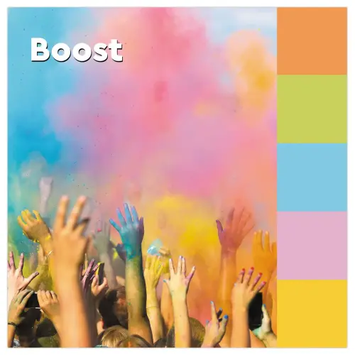 5 Blocs de 90 notes Super Sticky Collection Boost - 76 x 127 mm - Post-It