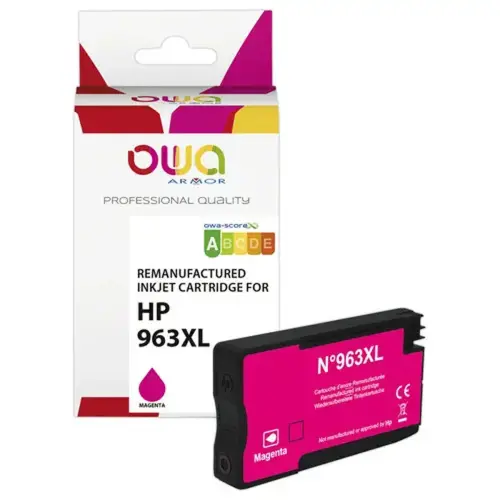 Cartouche éq. HP963XL - Haute capacité - Magenta - OWA