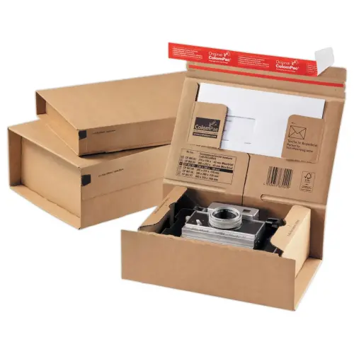 20 Bo&icirc;tes d`exp&eacute;dition postale avec retrait 215 &times; 155 &times; 43 mm 