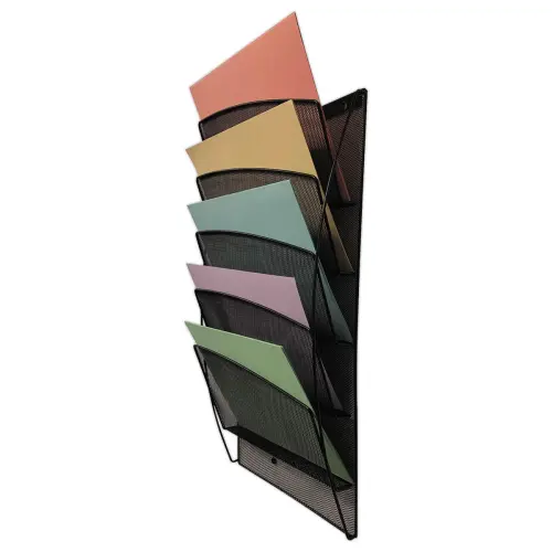 Présentoir mural MESH – 5 compartiments paysages – Alba
