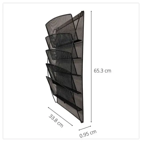 Présentoir mural MESH – 5 compartiments paysages – Alba