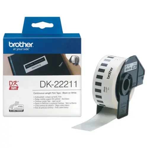 Rouleau d'&eacute;tiquettes QL BROTHER 29 mm x 15 m DK22211 