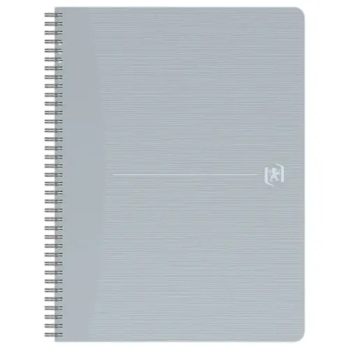 Cahier recyclé à spirales 100 pages 90gr A4 5x5.