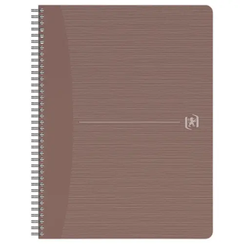 Cahier recyclé à spirales 100 pages 90gr A4 5x5.