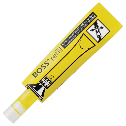 Recharge BOSS ORIGINAL - Jaune - STABILO 