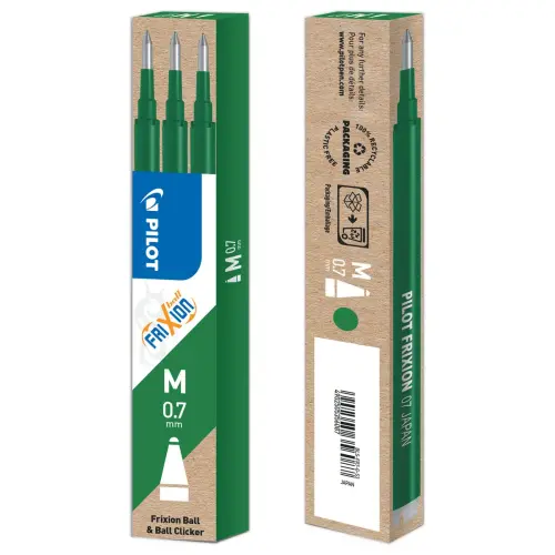 3 Recharges pour stylo Frixion - Vert - PILOT