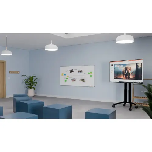 Tableau blanc UNITE PLUS - Surface émaillée - 120 x 240 cm - Legamaster