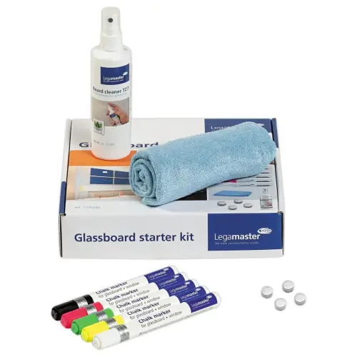 Kit de démarrage pour tableau en verre - 11 pièces - LEGAMASTER