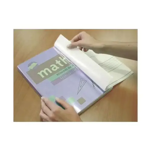 Feuille couvre-livre adh&eacute;sive 50 X 33 cm - lot de 5 
