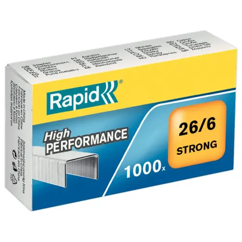 1000 Agrafes 26/6 Strong - RAPID