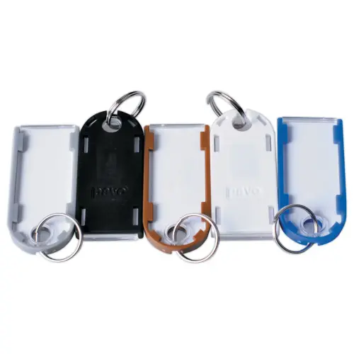 10 Porte-clés magnétiques assortis