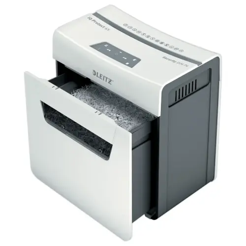 Destructeur IQ Protect 6X - Coupe crois&eacute;e - 6 feuilles - 10L - LEITZ 