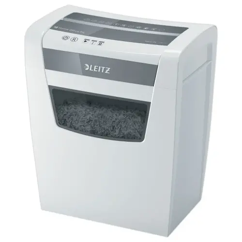 Destructeur de documents IQ Home Office P4 - Coupe croisée - 10 feuilles - 23L - LEITZ