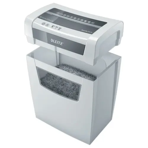 Destructeur de documents IQ Home Office P4 - Coupe croisée - 10 feuilles - 23L - LEITZ