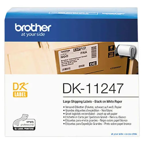 DK11247 BROTHER QL1100 WHITE