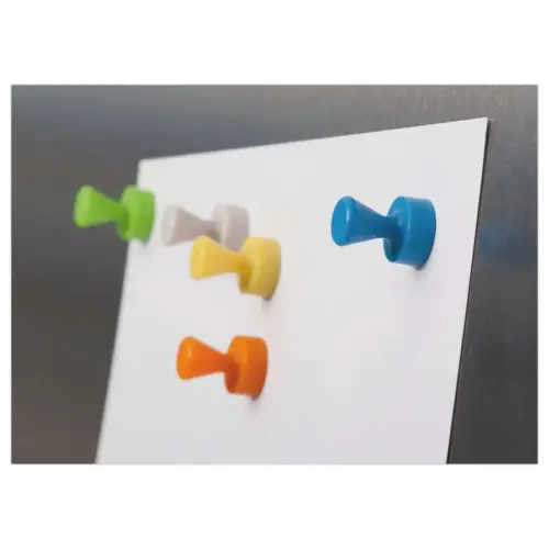 Aimants à tête Maul - Coloris assortis - Lot de 10
