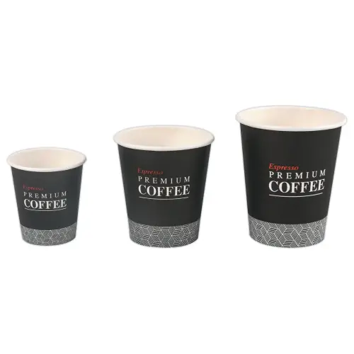 75 Gobelets en carton décorés - 20 cl