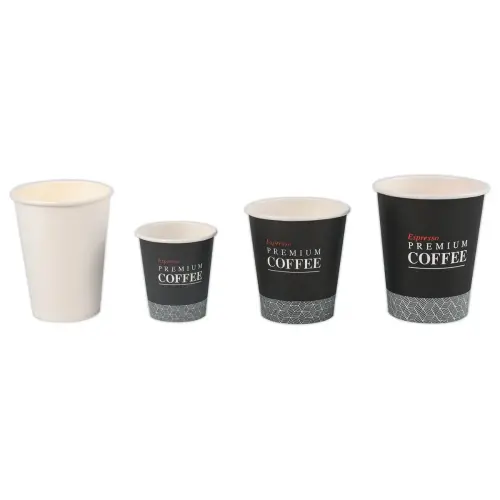 75 Gobelets en carton décorés - 20 cl