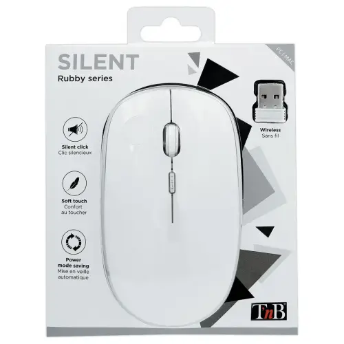 Souris sans fil silencieuse Rubby