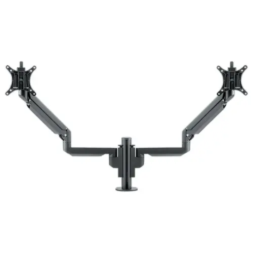 Bras porte-écran modulaire - Double - Noir - BAKKER ELKHUIZEN