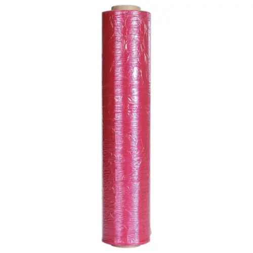 6 Rouleaux de film étirable rouge teinté-0.45X300m - 15µ