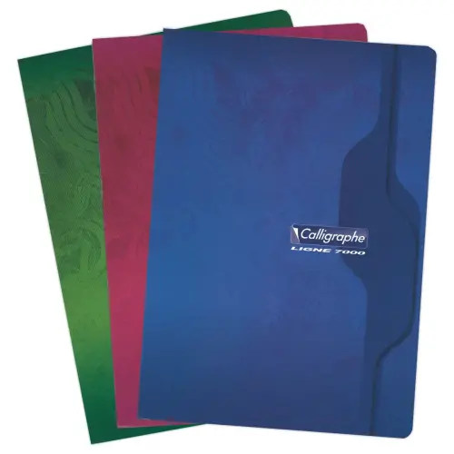 Cahier agraf&eacute; Calligraphe 70G, A4, 5x5,96 pages 