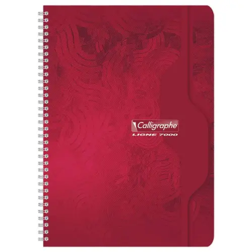 Cahier spirale Calligraphe 70g, A4, 5x5, 100 pages