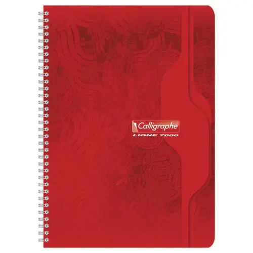 Cahier spirale Calligraphe 70g, A4, 5x5, 100 pages