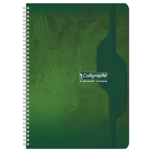 Cahier spirale Calligraphe 70g, A4, 5x5, 100 pages