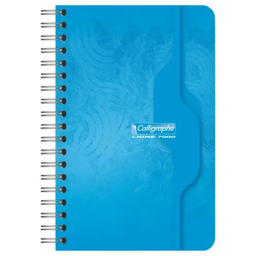 Carnet spirale Calligraphe 70g, 11x17cm,5x5, 100 pages 