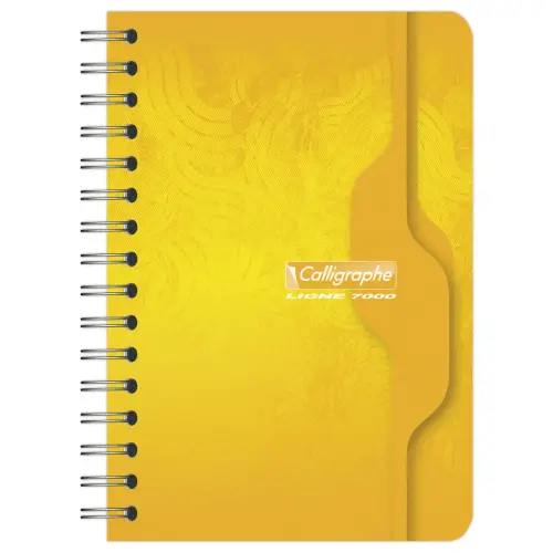 Carnet spirale Calligraphe 70g, 9x14cm,5x5, 100 pages