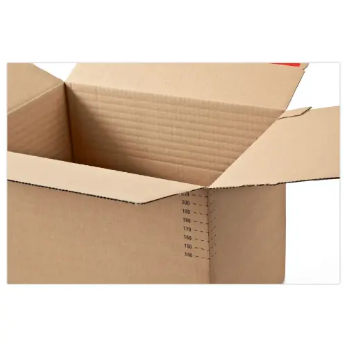 10 Cartons à hauteurs variables L30,5x l22,8xH7 à 16 cm