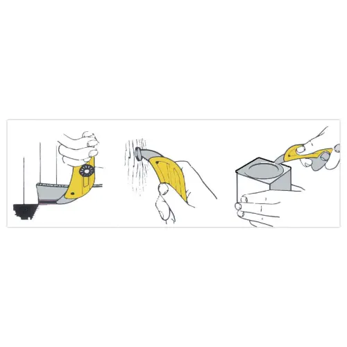 Cutter pour usage intensif avec talon m&eacute;tal - Lame 18mm 