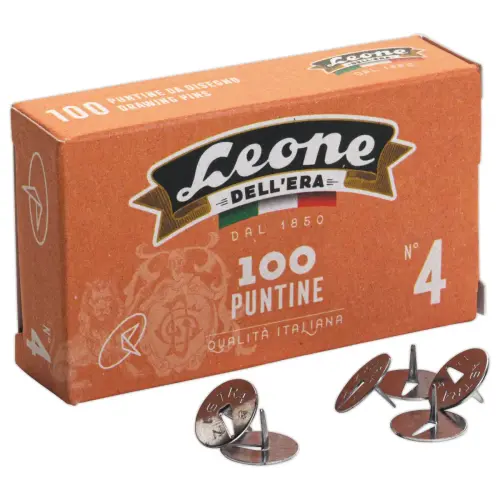 100 BT 100 PUNAISES ACIER 13MM N&deg;4 - inox 