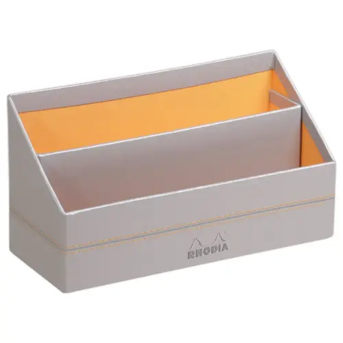 Trieur simili cuir Rhodiarama - Argent - RHODIA