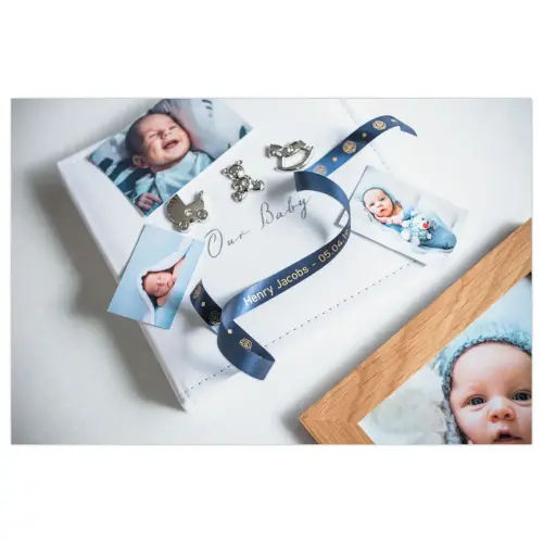 Ruban &eacute;tiqueteuse tissu or sur bleu nuit 12 mm (4m) 