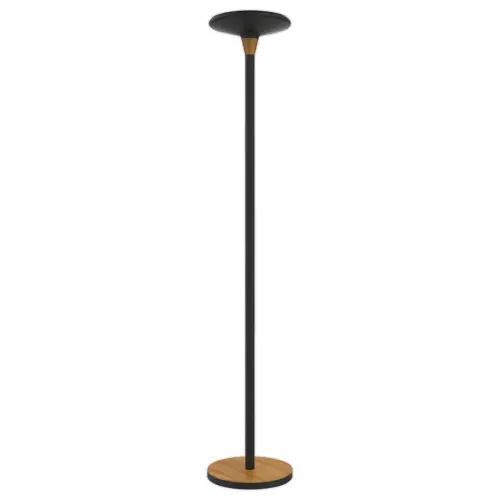 Lampadaire Baly Bamboo LED - Noir - UNILUX