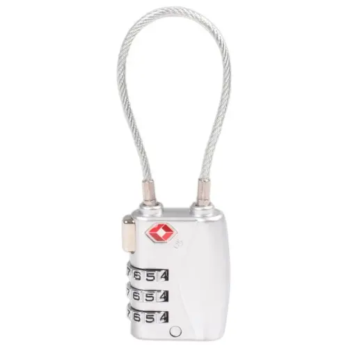 Cadenas à combinaison TSA Anse souple PAVO