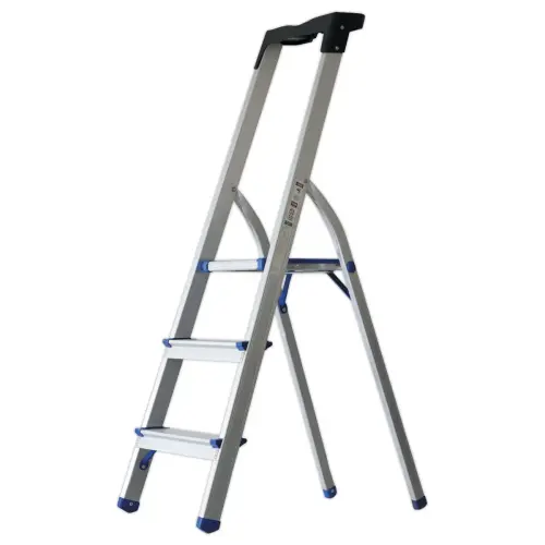Escabeau pliant 3 marches en aluminiumPAVO 