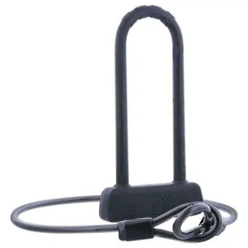 Antivol en U avec c&acirc;ble pour v&eacute;lo/trottinette URBAN MOOV 