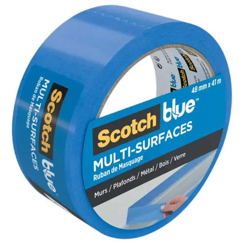 Ruban adhésif de masquage multi-surface sans trace - 41m x 48mm