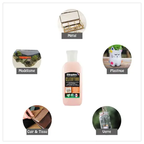 Colle pour textile Cléopâtre - 100gr